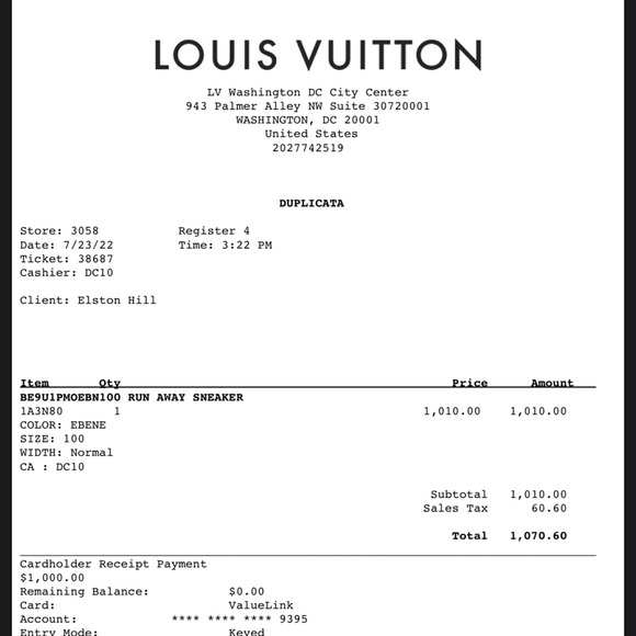 Louis Vuitton Run Away Sneaker - Picture 7 of 9